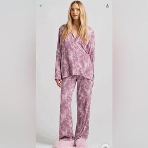 SKIMS Purple Pajama Set